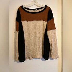 BiBi Rust Knit Sweater